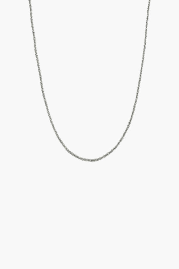 Tinsel Necklace 50 cm Steel