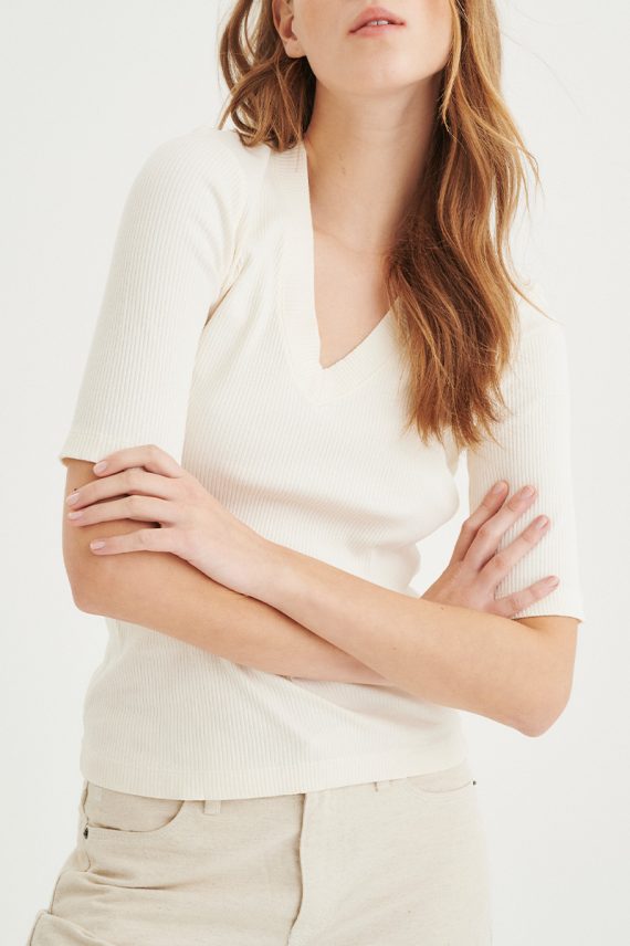 Dagna IW V T-Shirt Whisper White