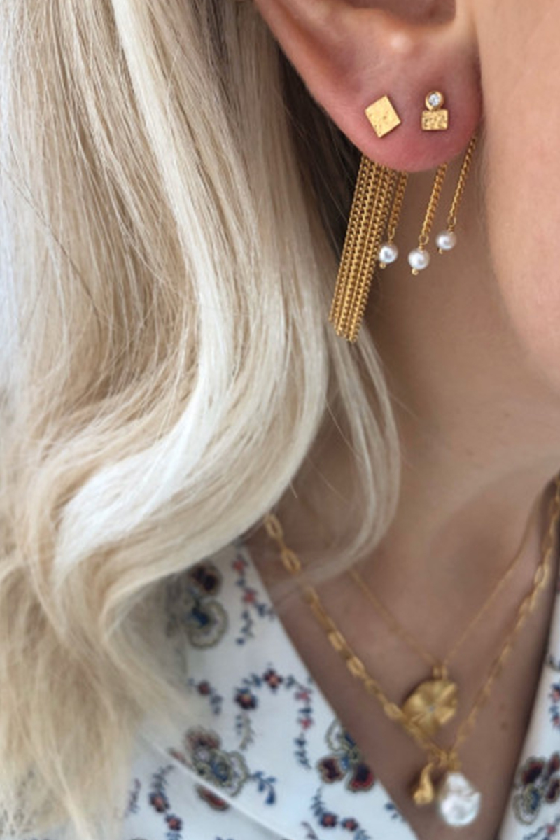 Jewelry Dancing Three Pearl Behind Ear | companys.no