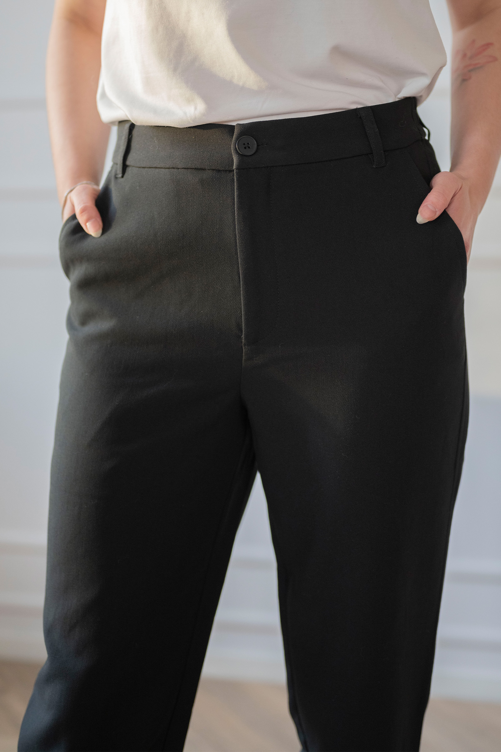Katja PW Pants Black - Bilde 2