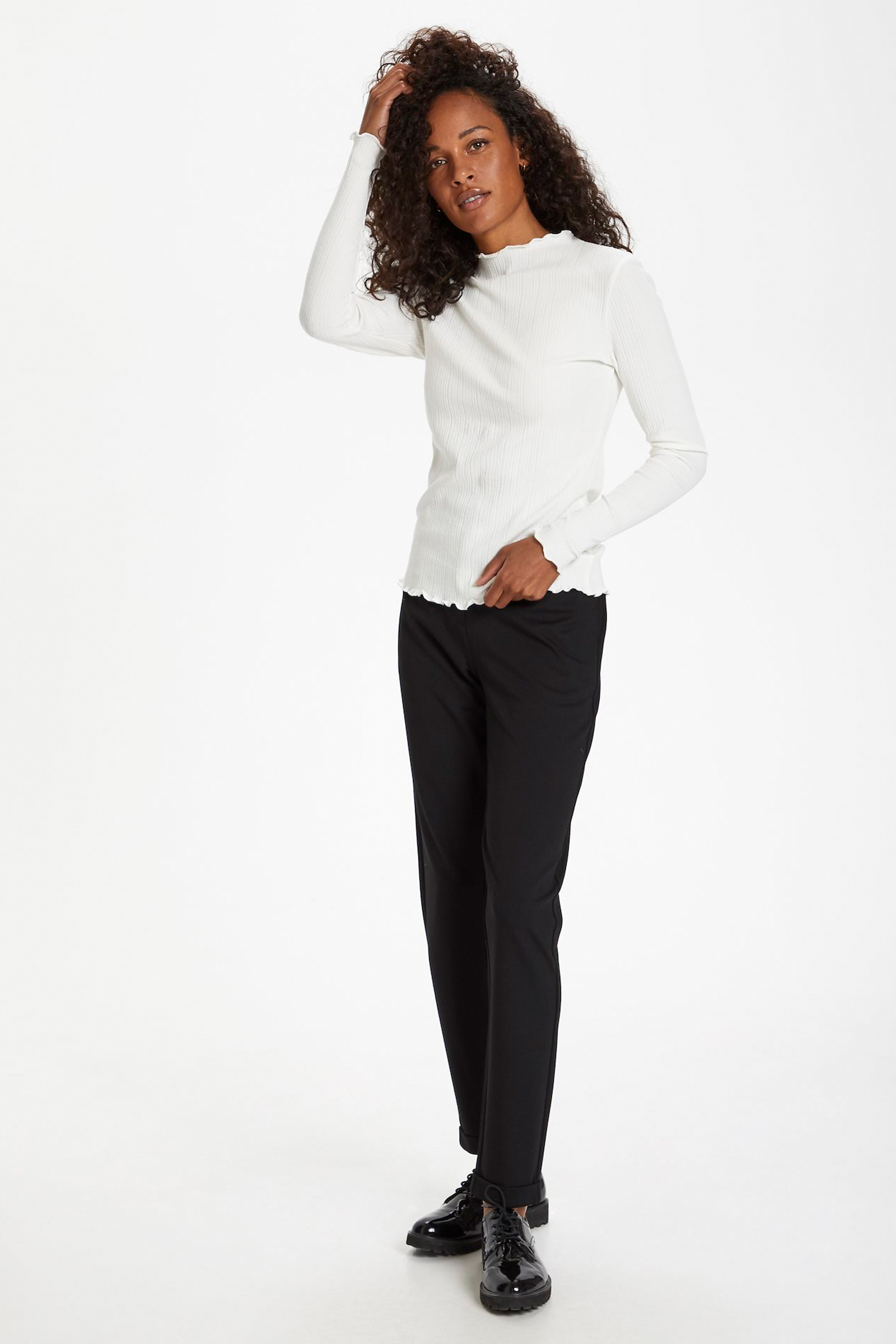 Candace KB Long Sleeved Tee Egret - Bilde 5