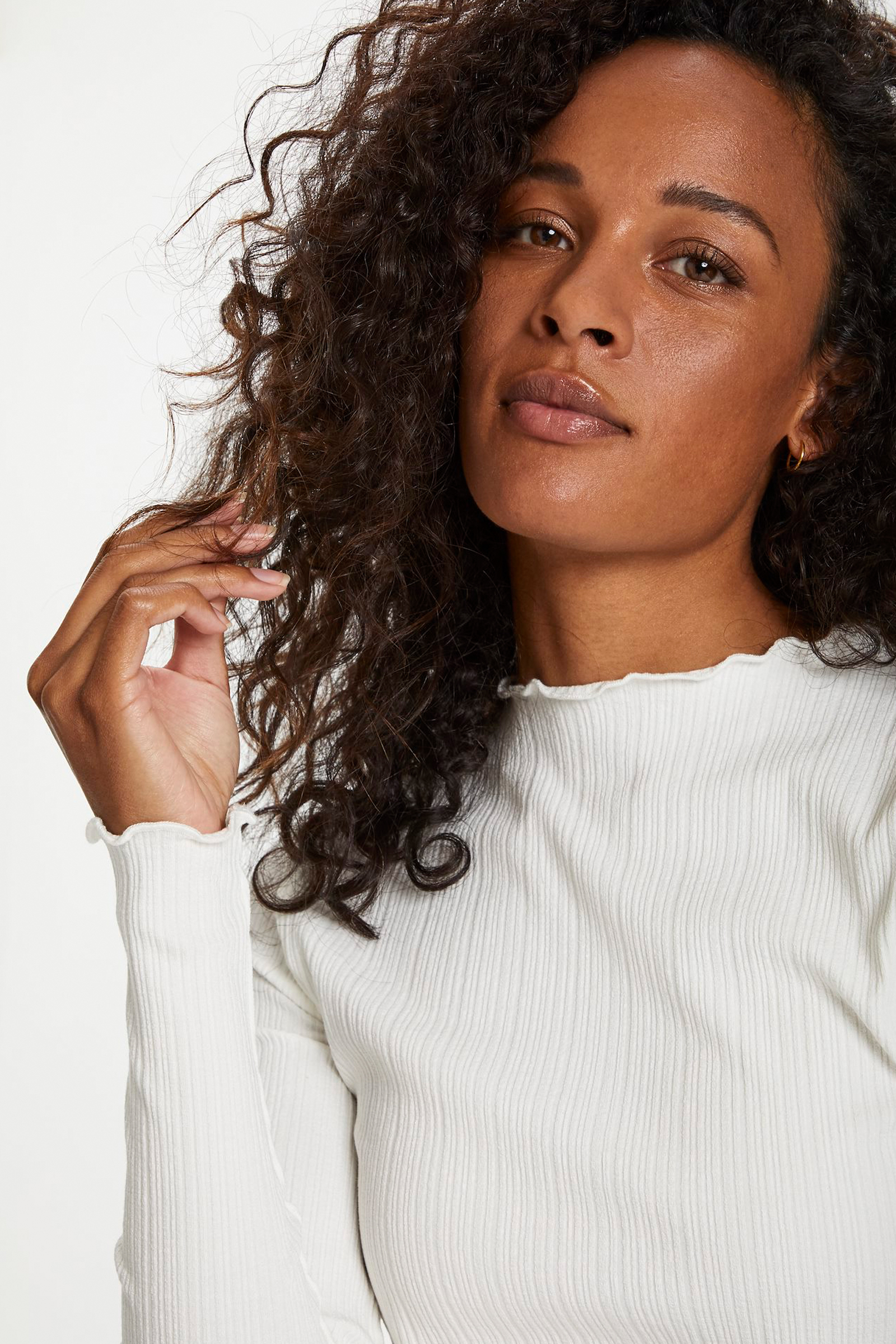 Candace KB Long Sleeved Tee Egret - Bilde 6