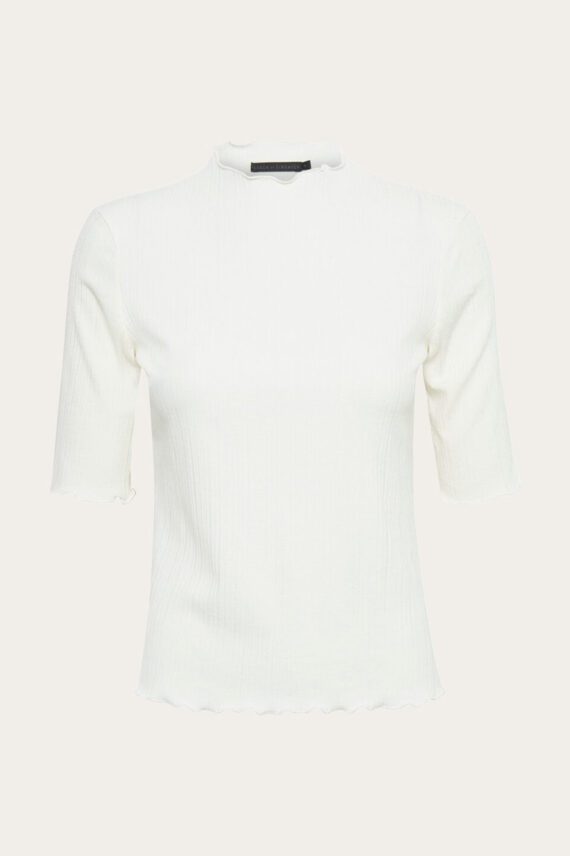 Candace KB Short Sleeved Tee Egret