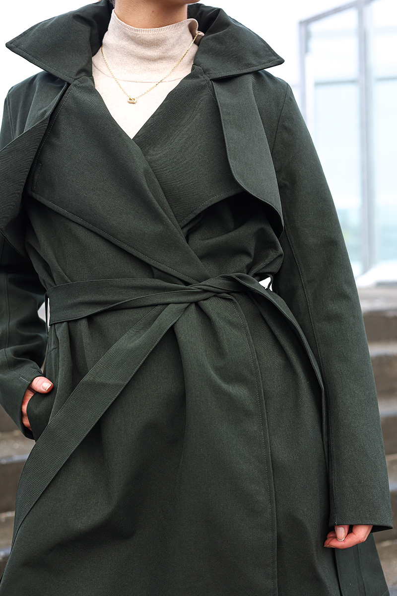 Yr Coat Rosin Dark Green - Bilde 2