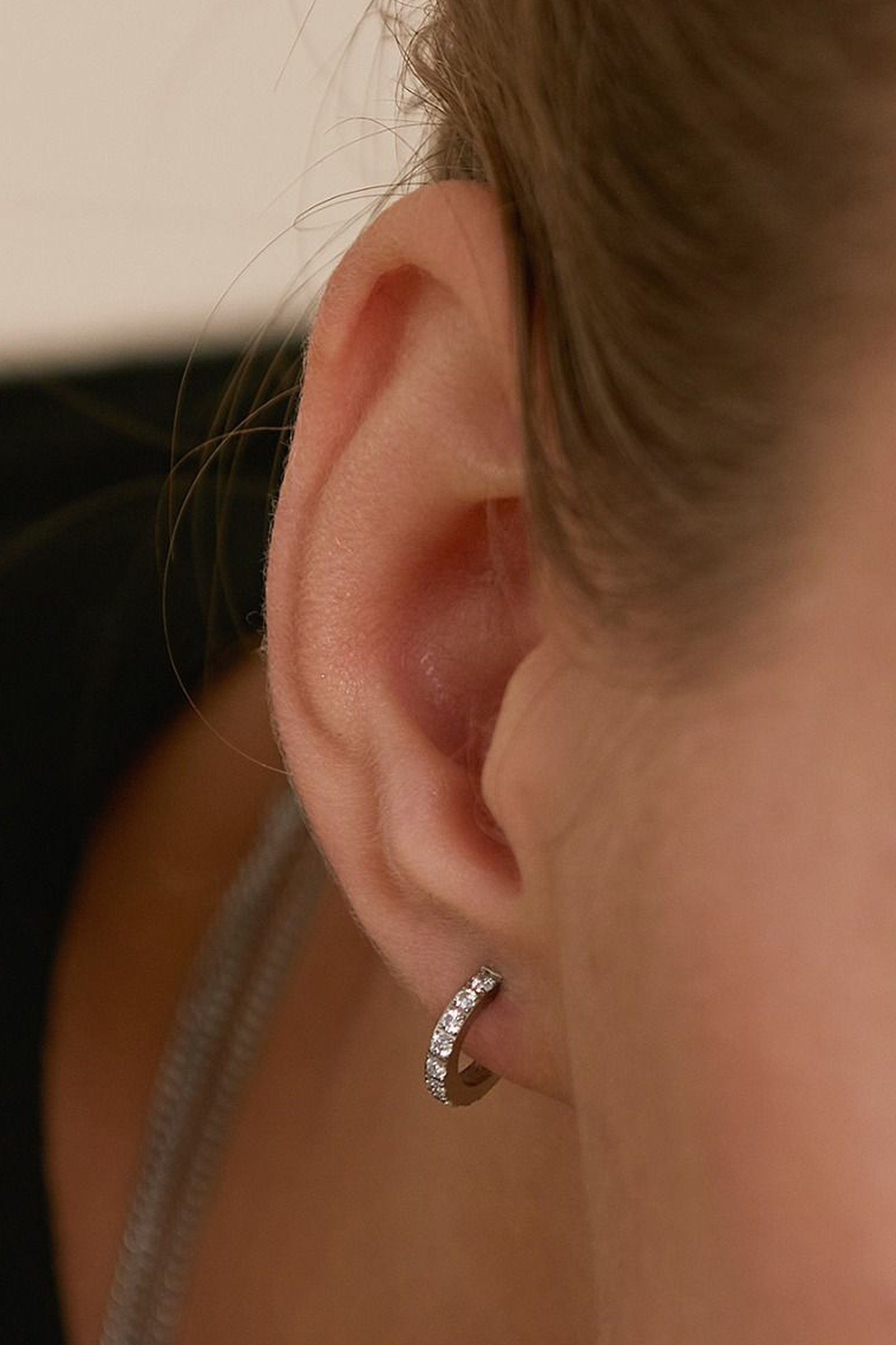 Glow Earrings Mini Steel - Bilde 2