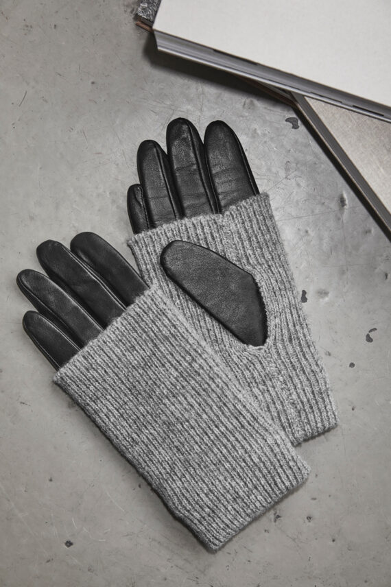 Helly Glove, Black w/grey
