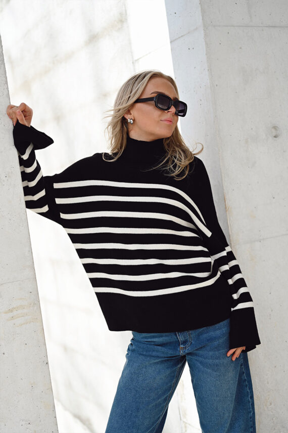 Gittel IW Pullover Black/French Oak