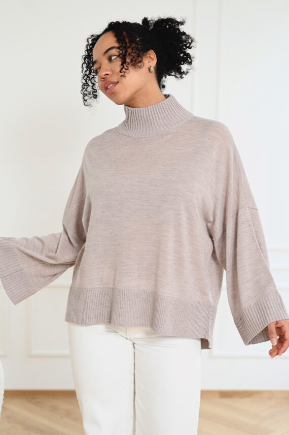 Eternal IW Biella Pullover Oatmeal Melange