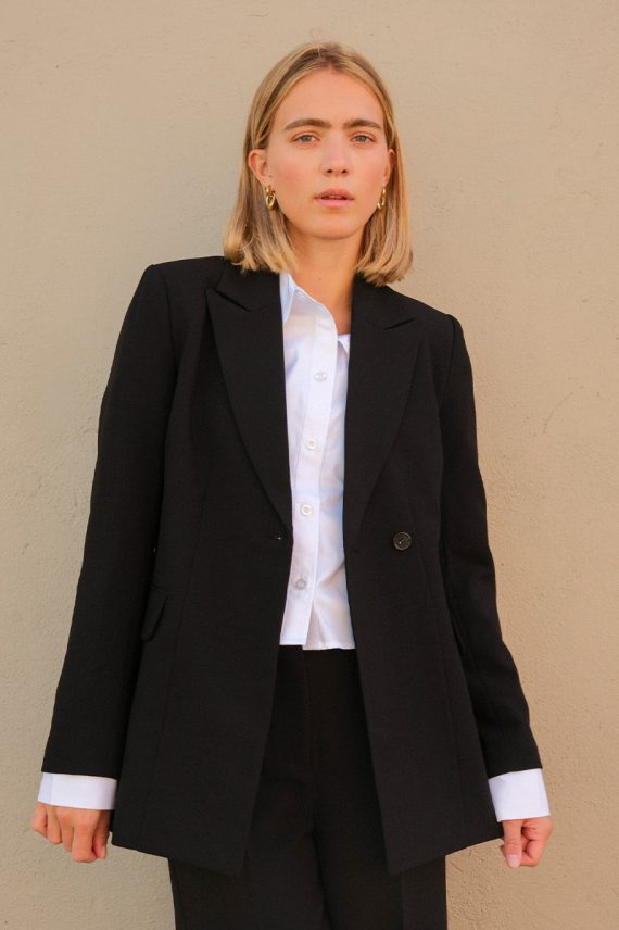 SL Corinne Fitted Blazer Black