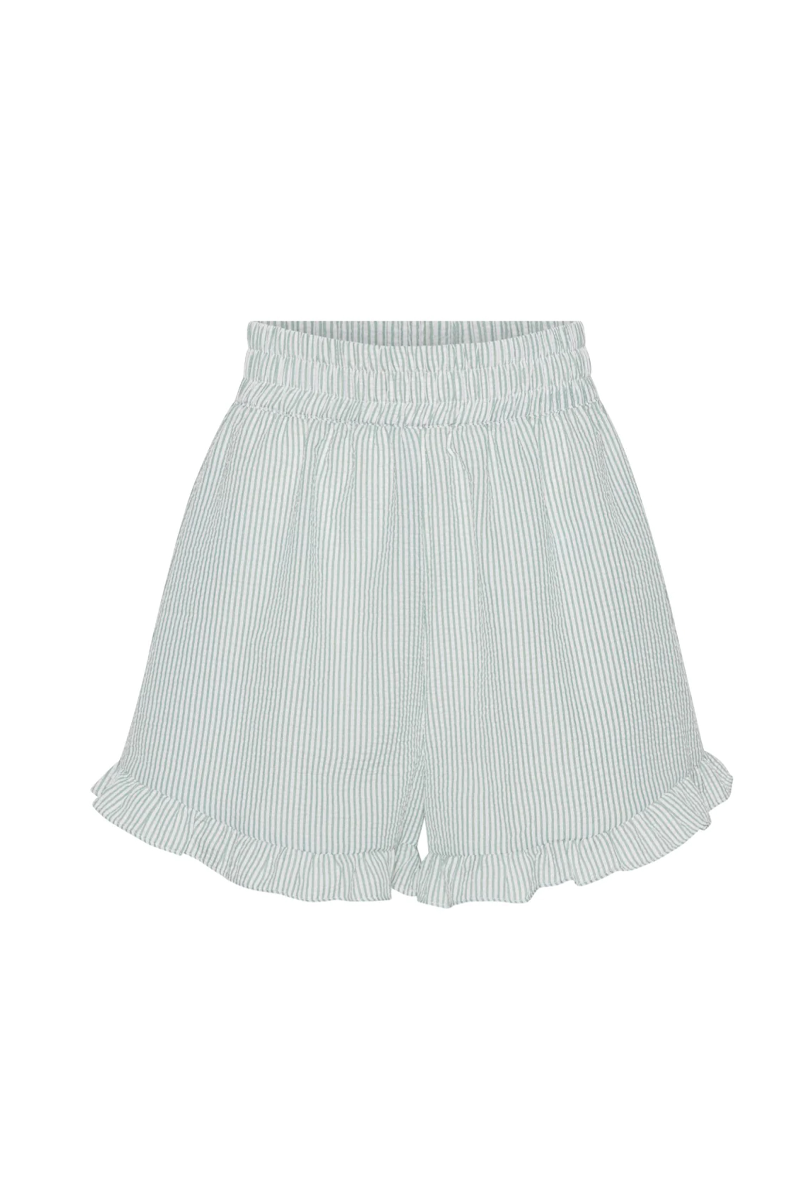 Sonja Shorts White/Green