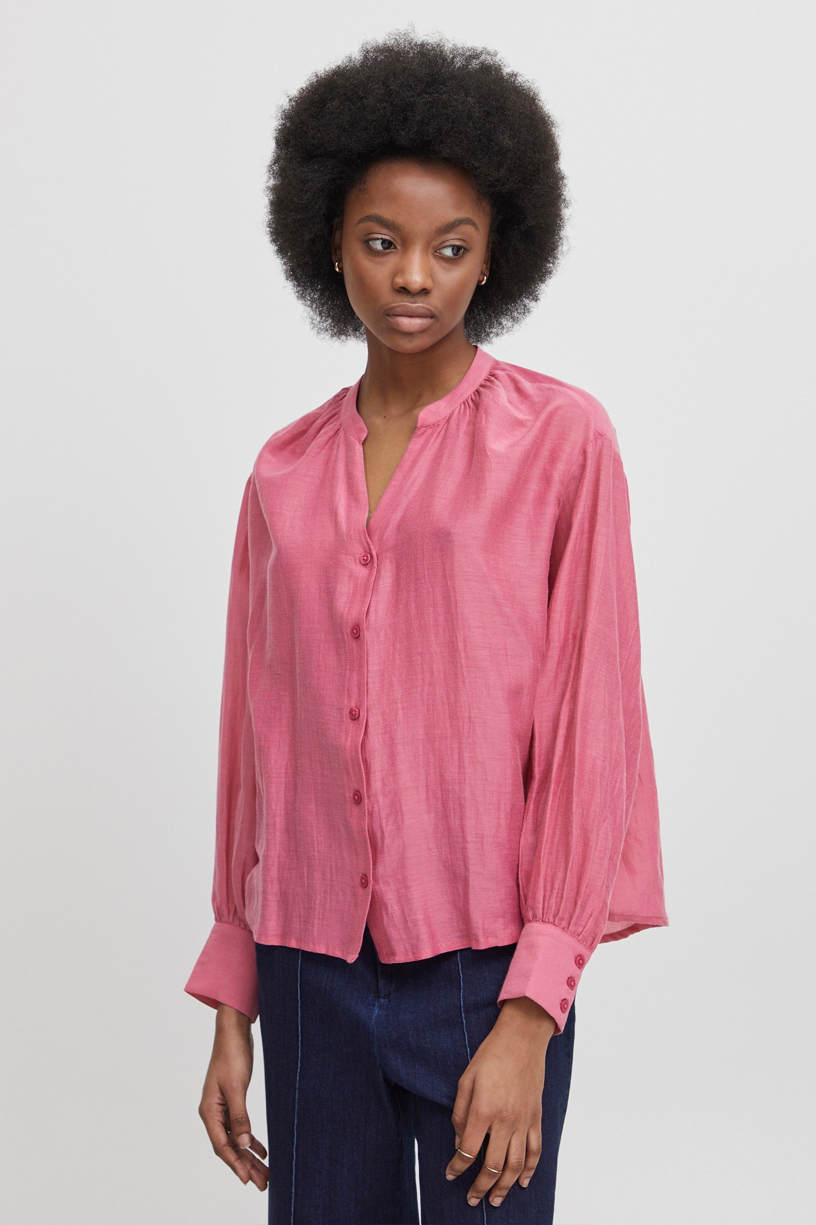 Irthea Shirt Red Violet - Bilde 2