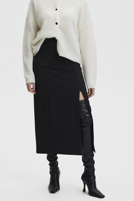 Joelle GZ HW Long Skirt Noos Black