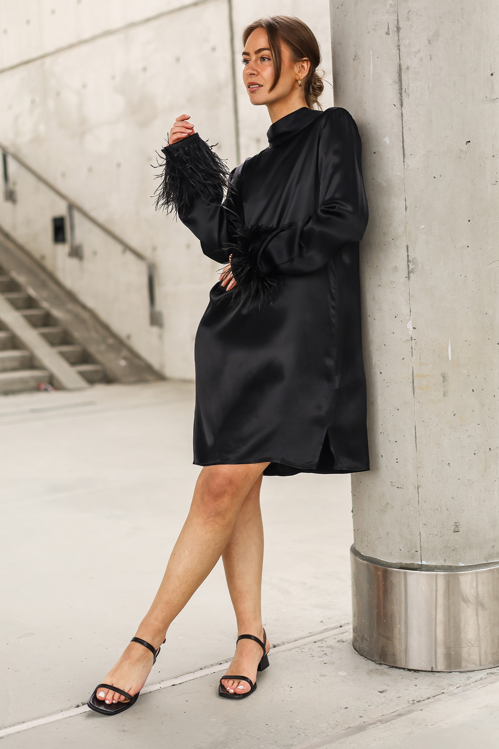 Patti Dress Black - Bilde 2