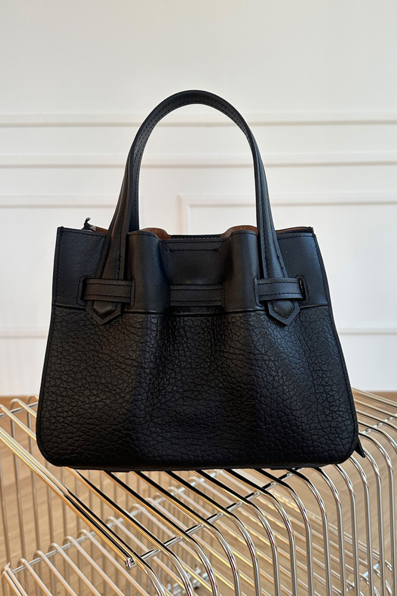 Blossom Medium Satchel Bag Black - Bilde 6