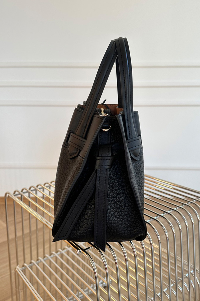 Blossom Medium Satchel Bag Black - Bilde 5
