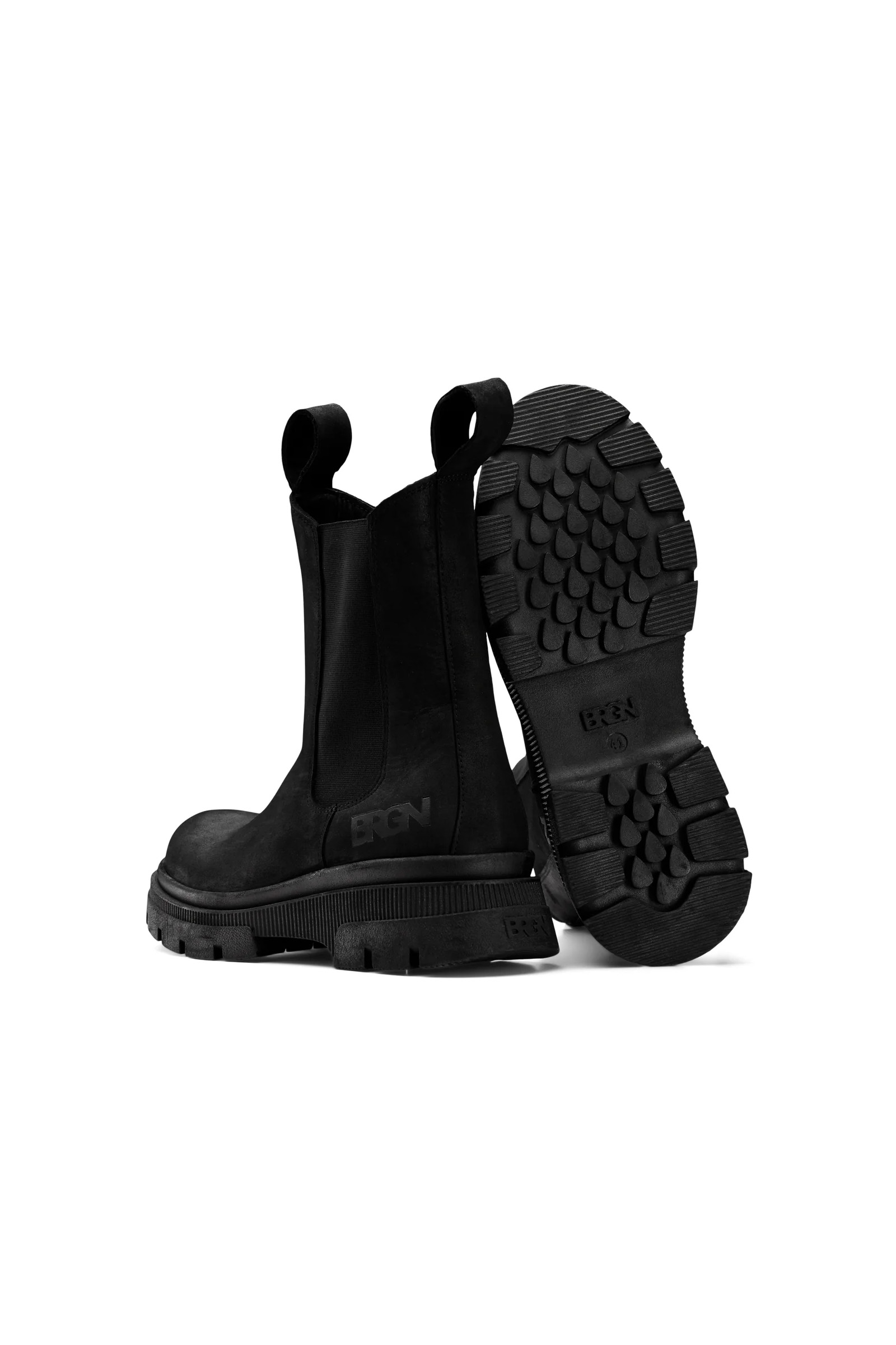 BRGN Chelsea Boots New Black - Bilde 6