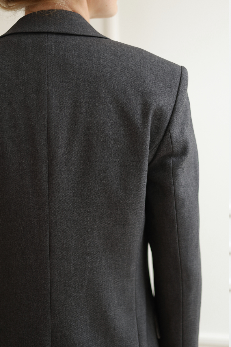 CM Tailor Jacket Grey Melange - Bilde 3