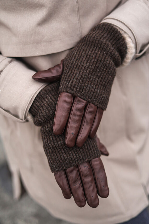 Helly Glove Dark Brown