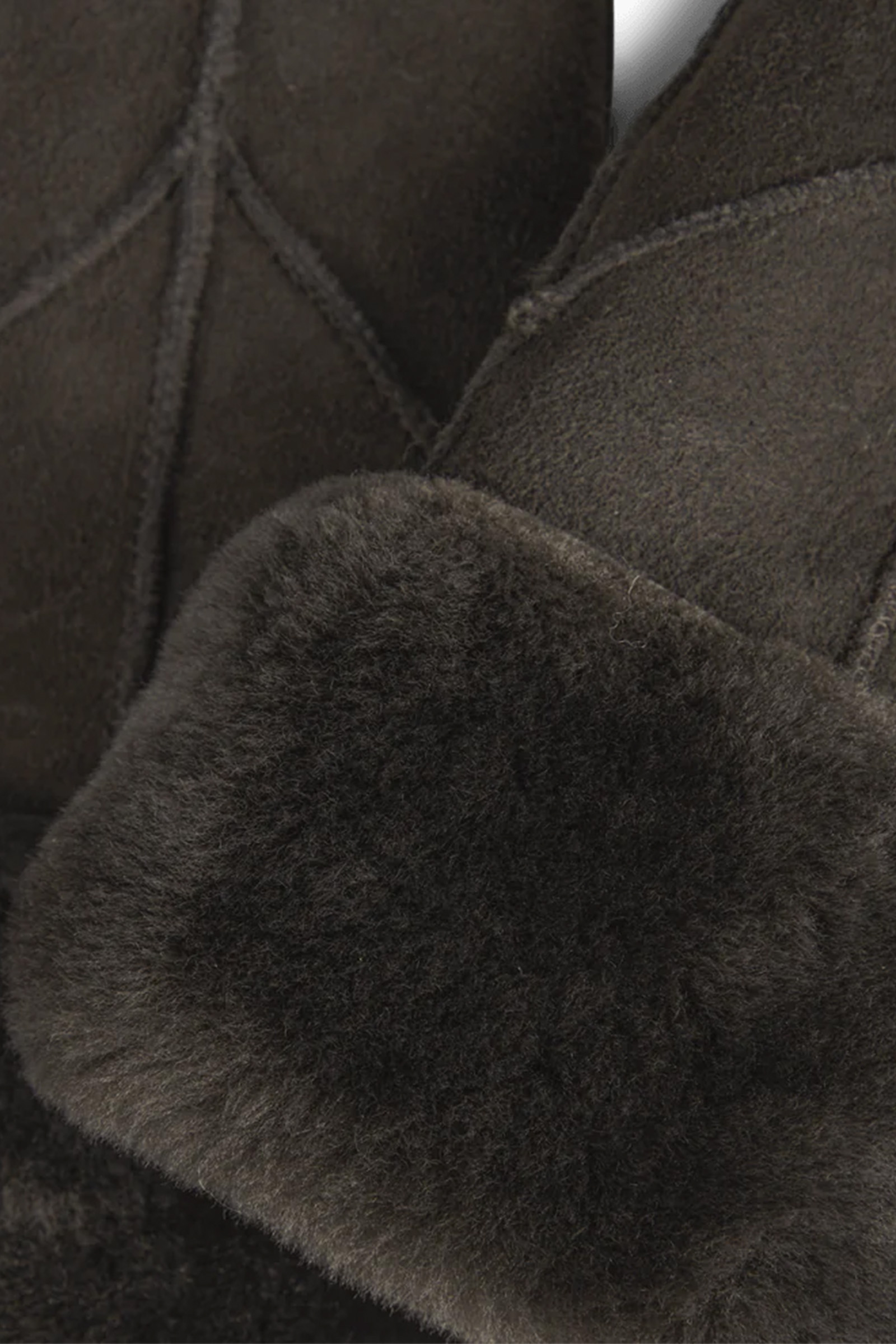 Jasmin Mitten Dark Brown - Bilde 6