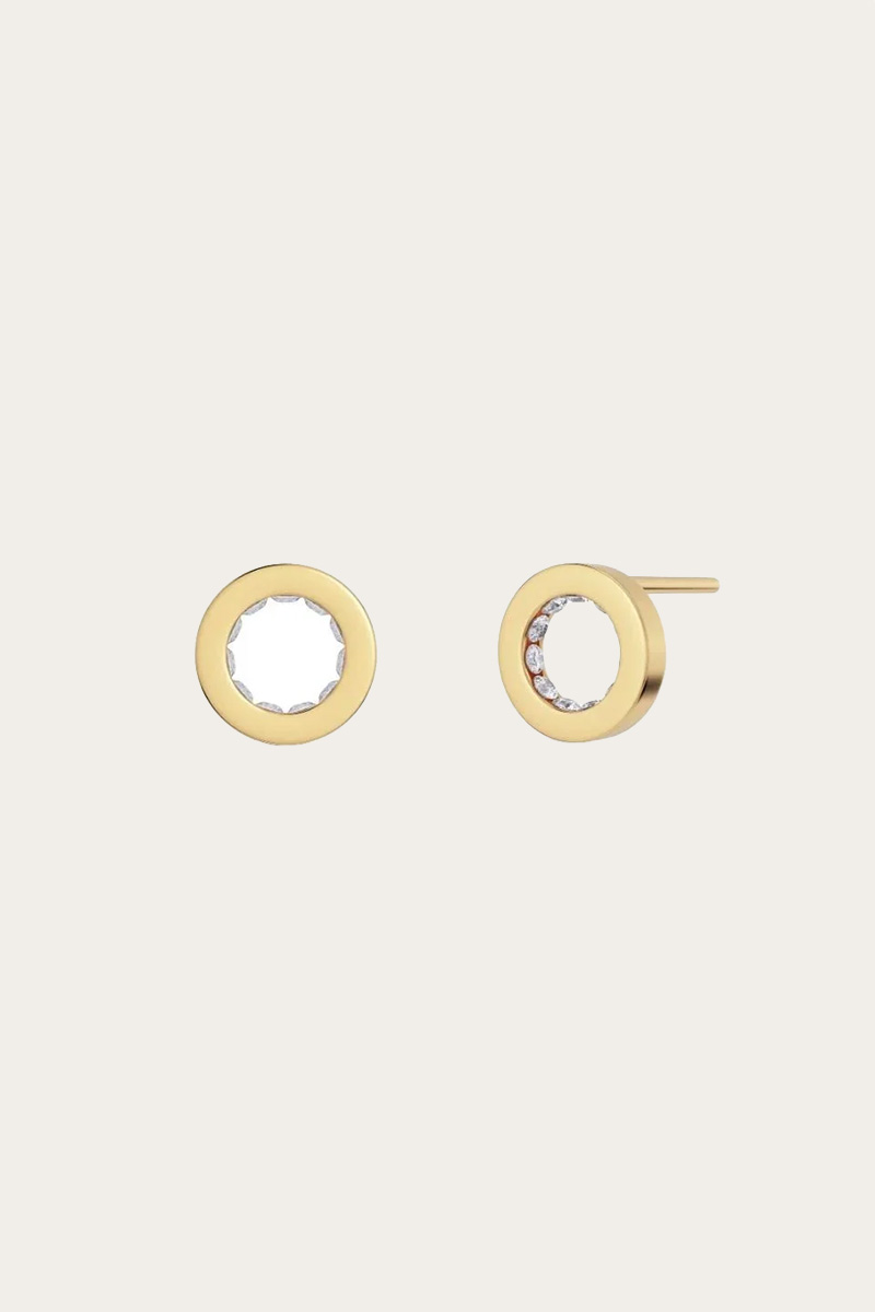Monaco Studs Mini Gold - Bilde 2