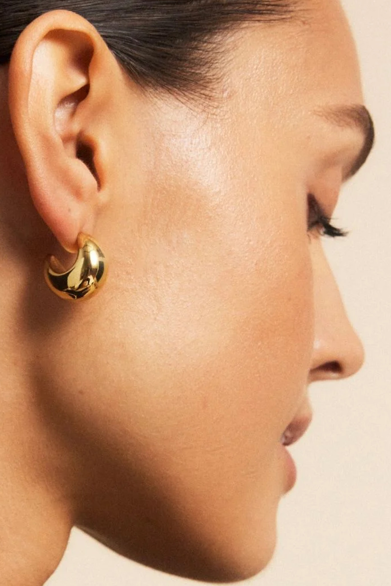 Bold Creoles S Steel Gold - Bilde 3