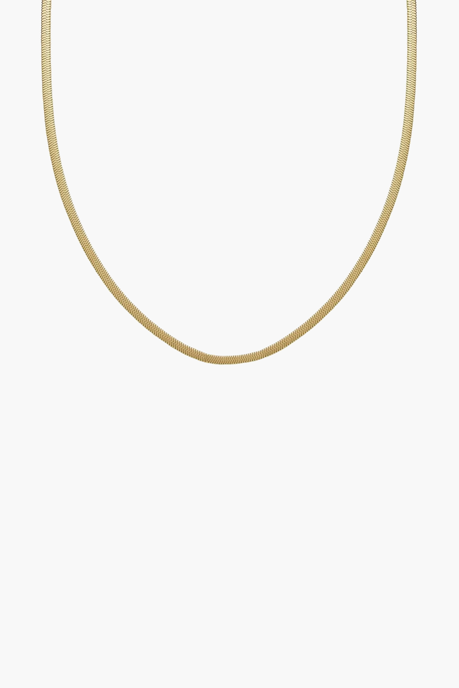 Chain Herringbone 45 Gold - Bilde 3