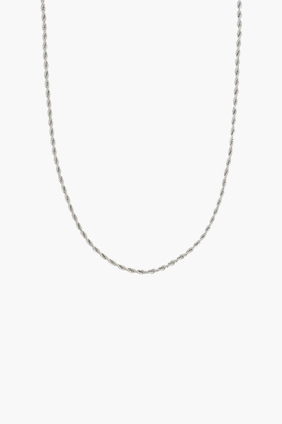 Rope Chain Necklace Steel