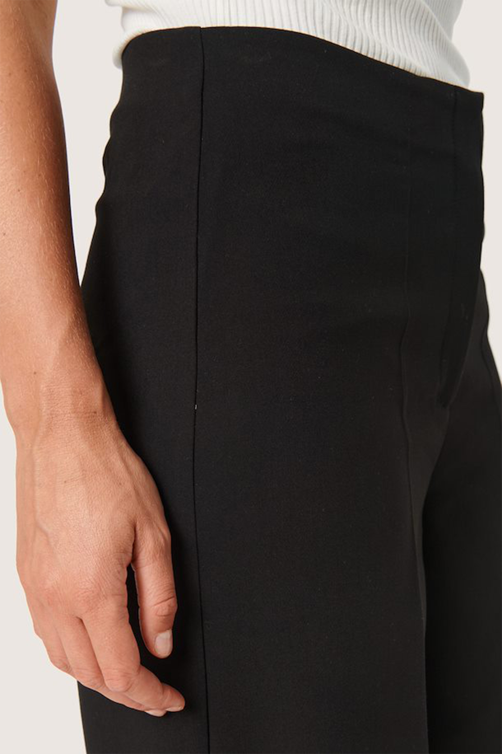 SL Corinne Wide Long Pants Black - Bilde 6