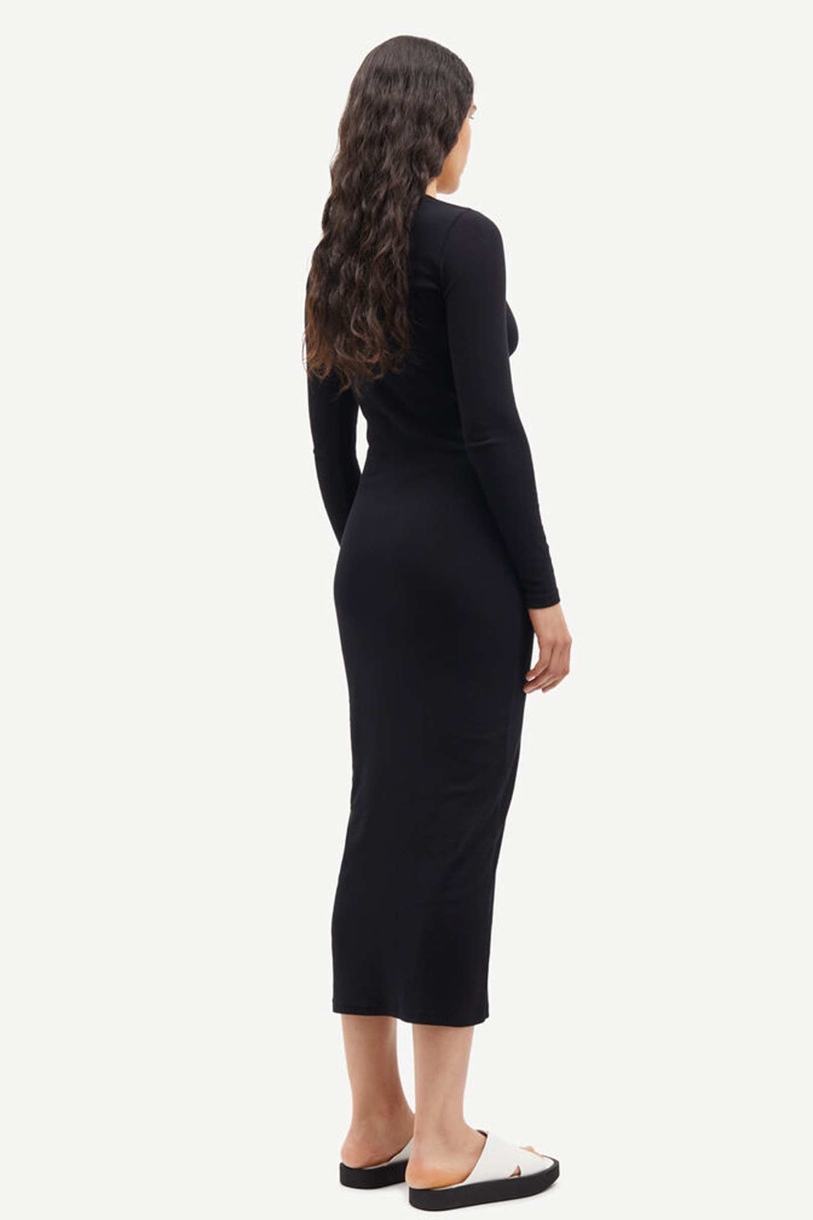 Saalexa Midi Dress 7542 Black - Bilde 6