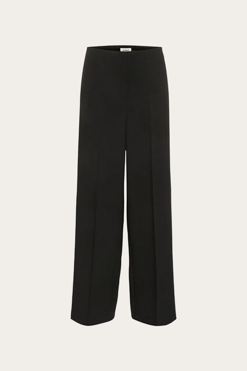 SL Corinne Wide Long Pants Black - Bilde 7
