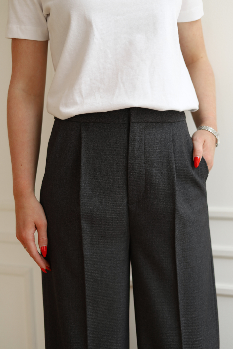 CM Tailor Pants Grey Melange - Bilde 3