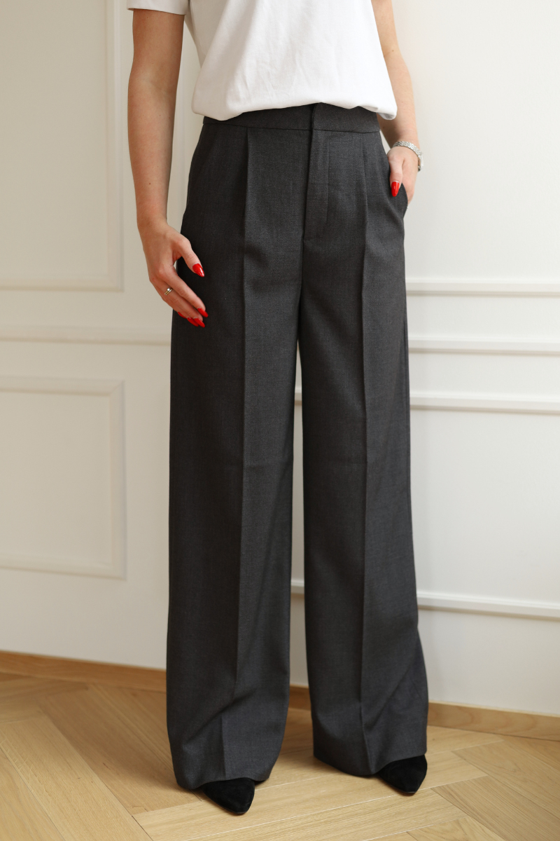 CM Tailor Pants Grey Melange - Bilde 2