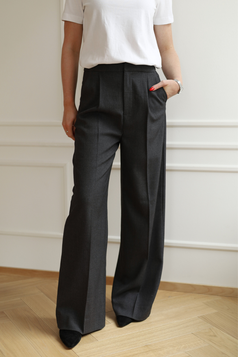 CM Tailor Pants Grey Melange