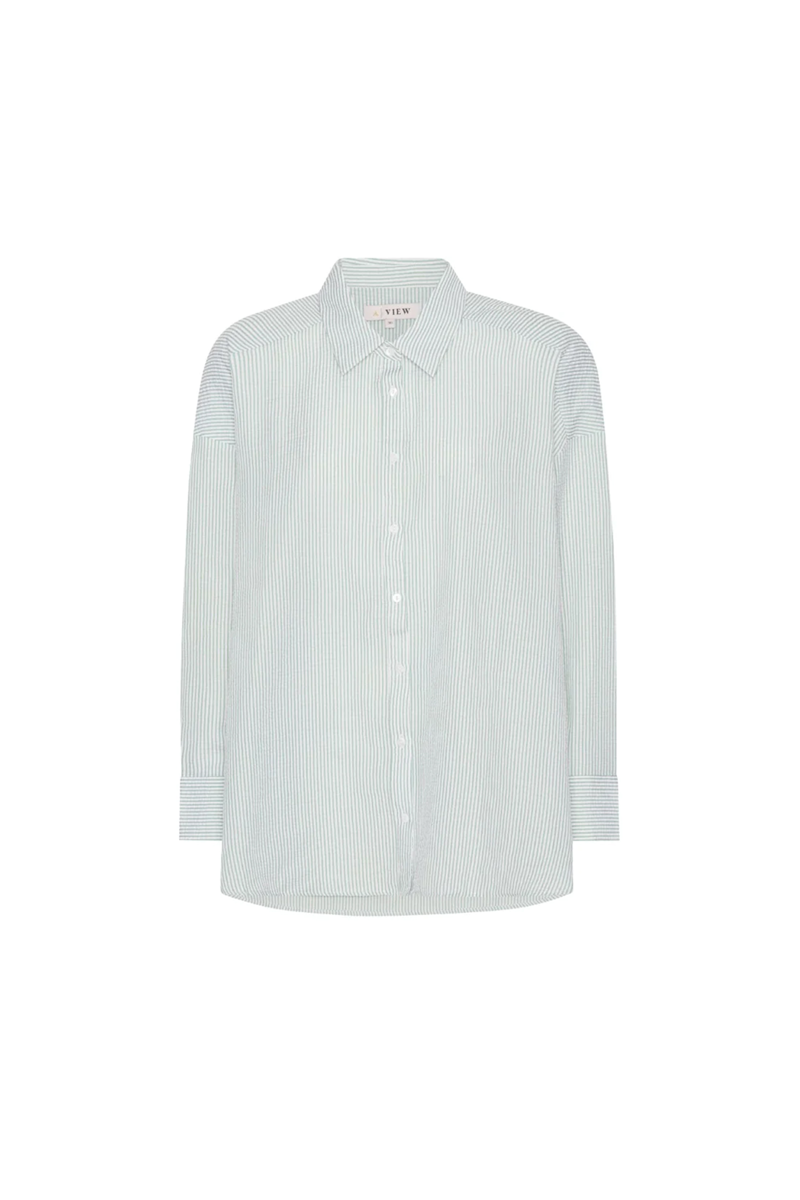 Sonja Shirt White/Green - Bilde 3