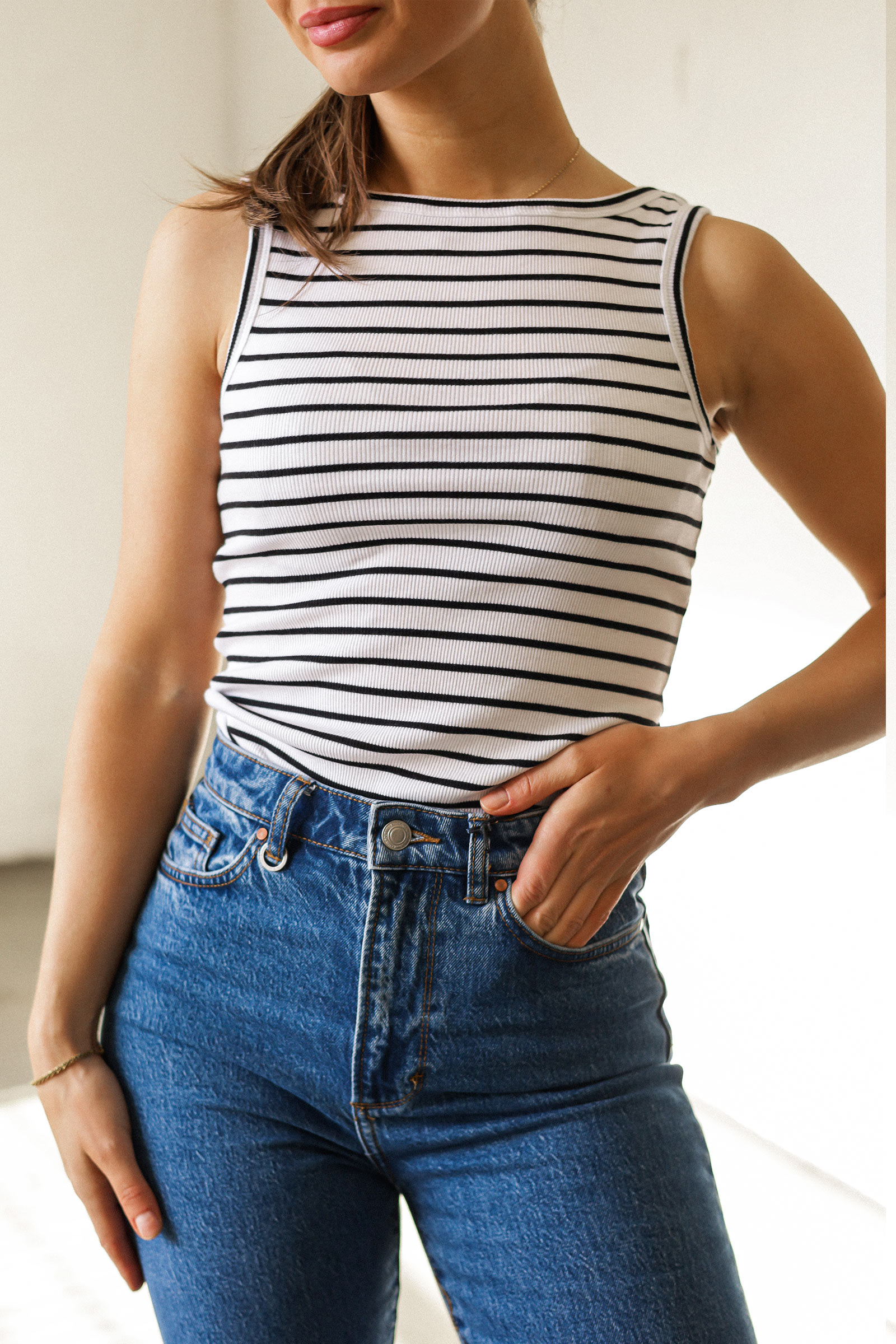 DrewGZ SL Reversible Stripe Top Noos - Bilde 2