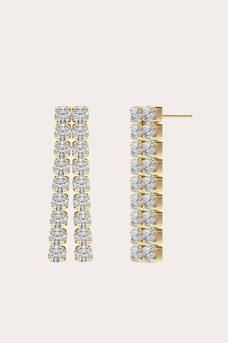 Joya Earrings Gold - Bilde 2