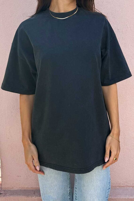 Box Fit T-Shirt Vintage Black