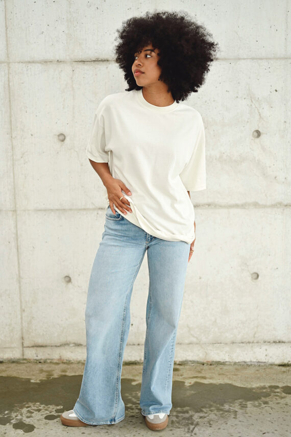 Box Fit T-Shirt Vintage White