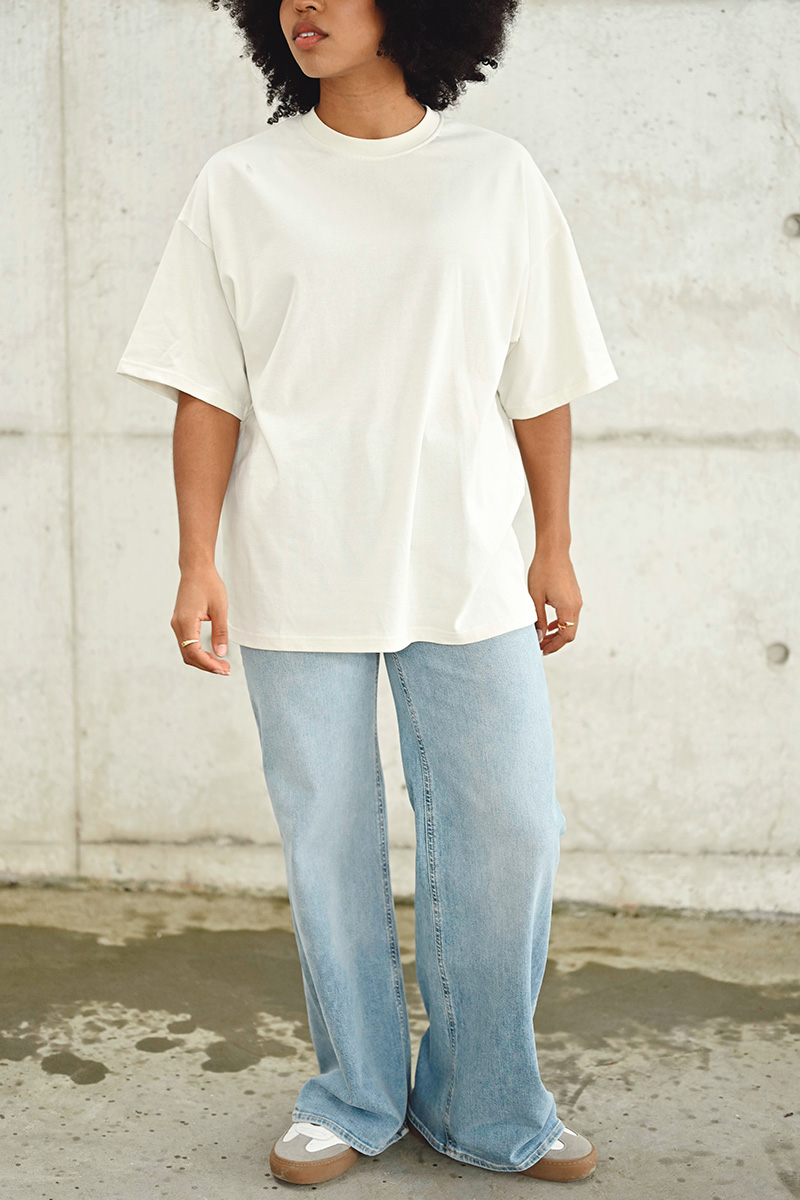 Box Fit T-Shirt Vintage White - Bilde 2