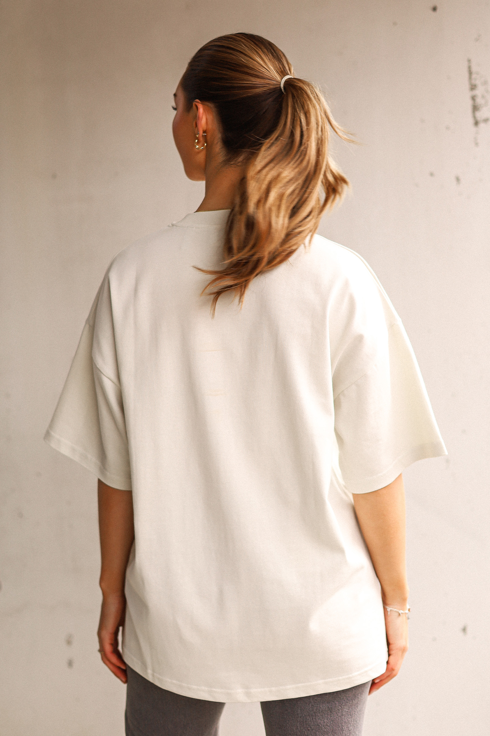 Box Fit T-Shirt Vintage White - Bilde 5