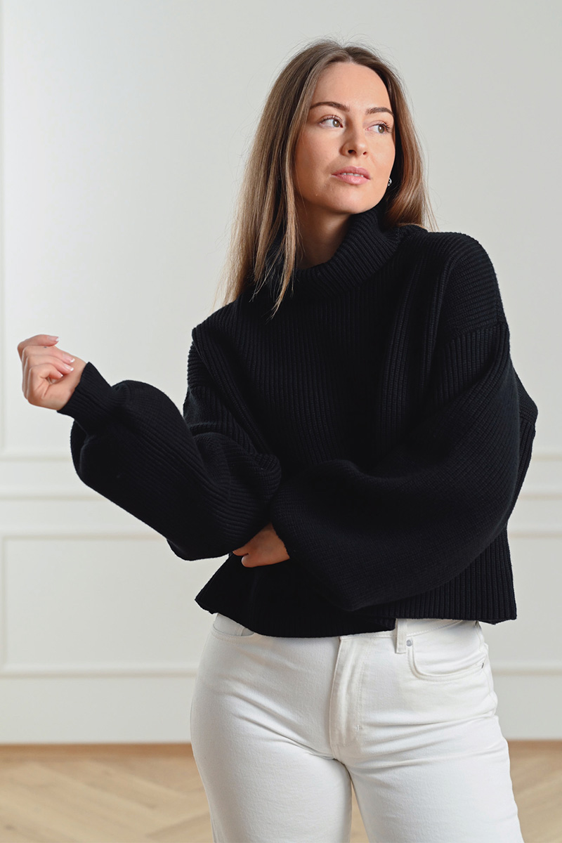 Meba GZ Short Pullover Black - Bilde 2