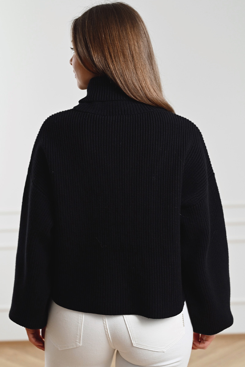 Meba GZ Short Pullover Black - Bilde 4