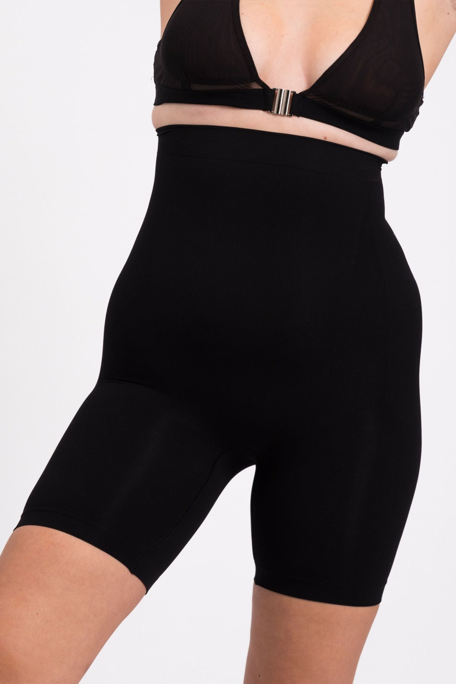 Alturra Highwaist Shaping Shorts Black - Bilde 5