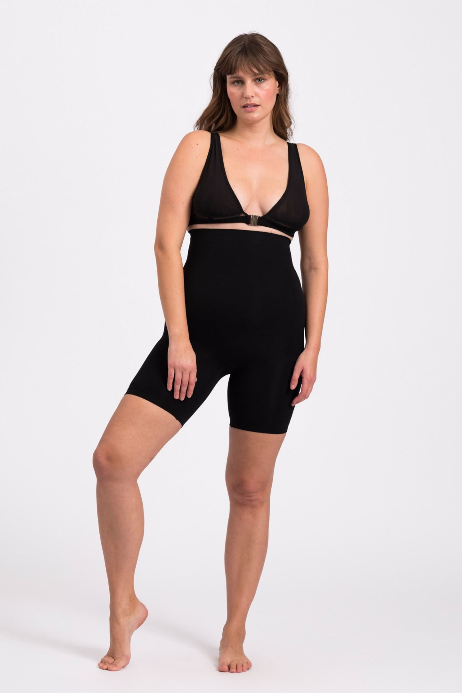 Alturra Highwaist Shaping Shorts Black - Bilde 2