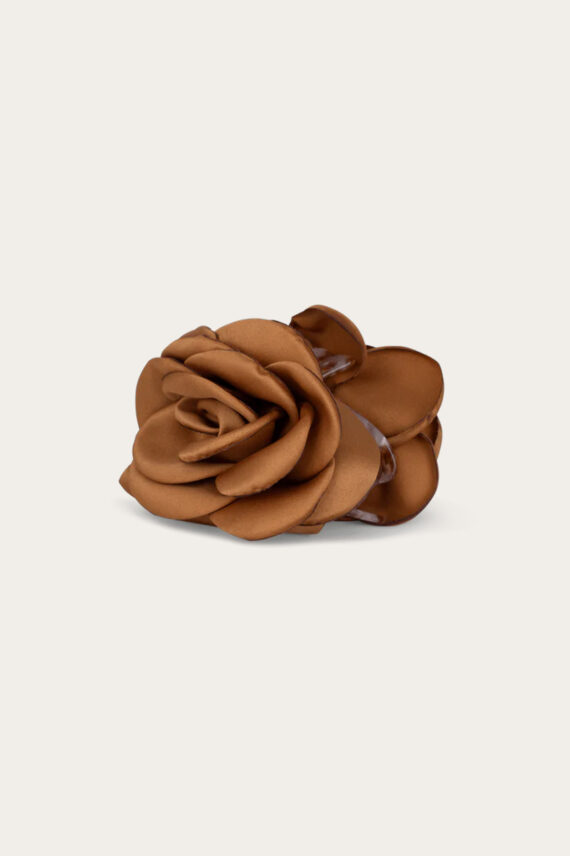 Smooth Rosa Hair Claw Brown