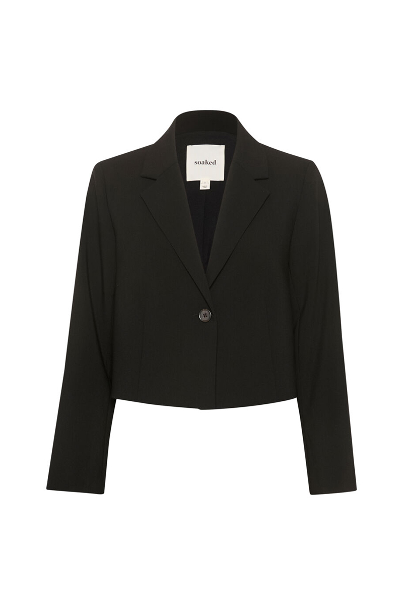 SL Corinne Cropped Blazer Black - Bilde 3