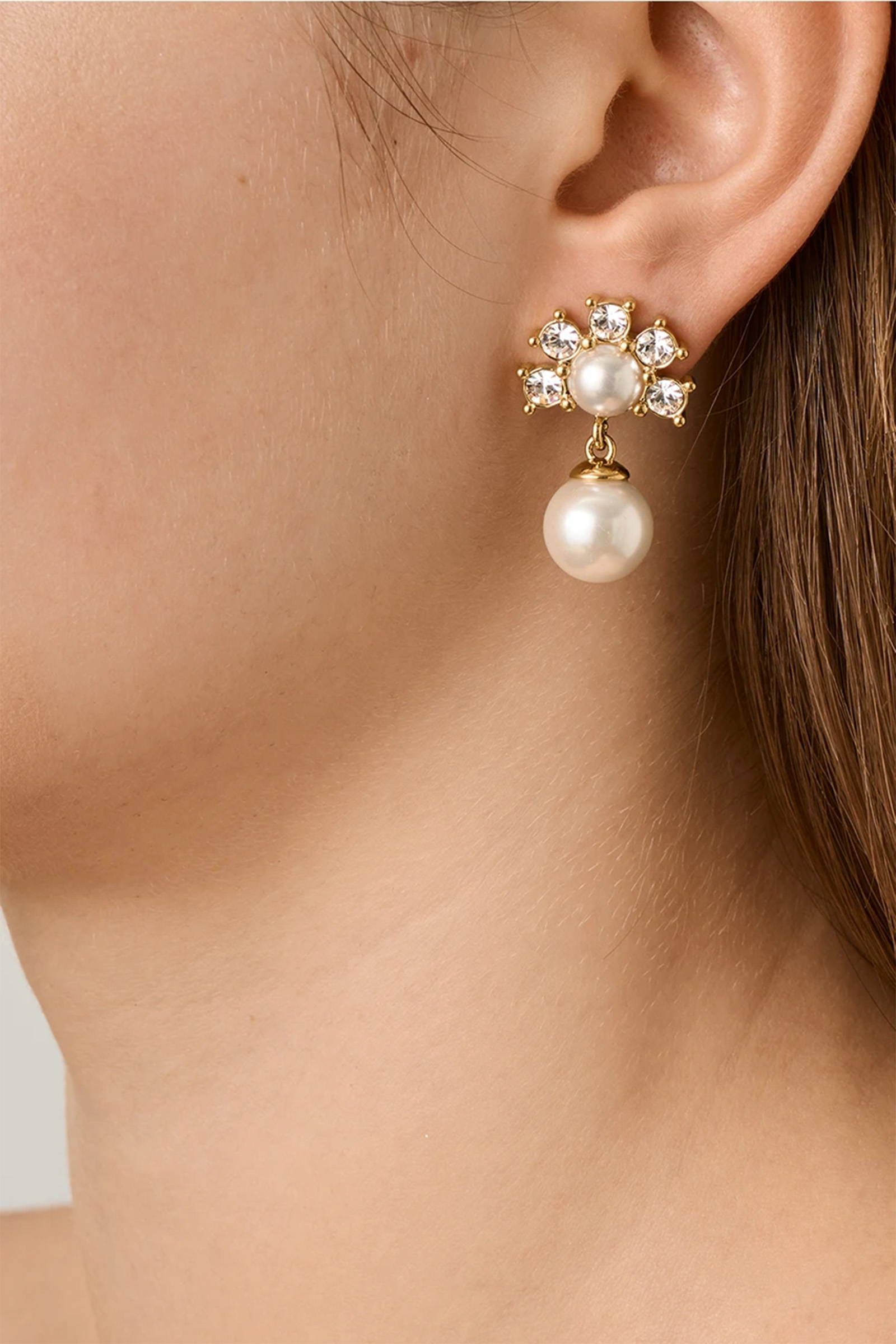 dyrberg kern veronica crystal white pearl gull