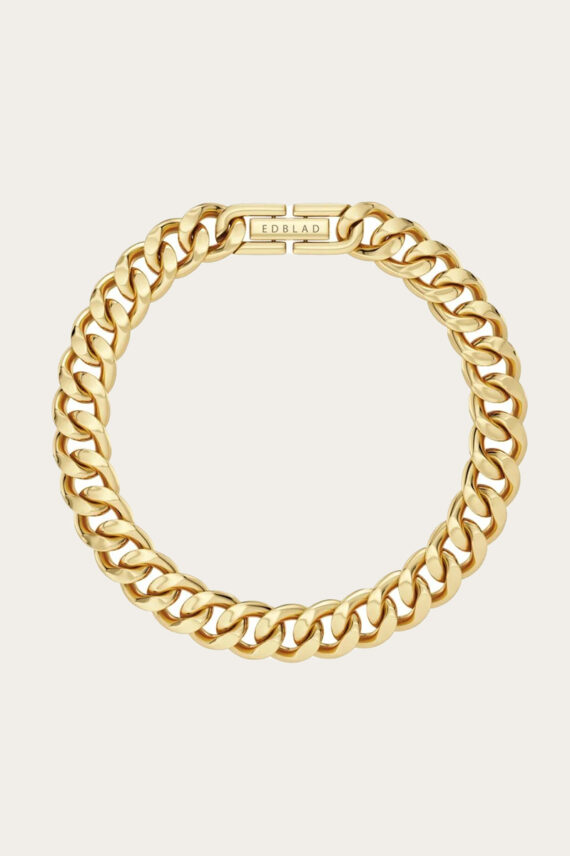 Curb Chain Bracelet Gold