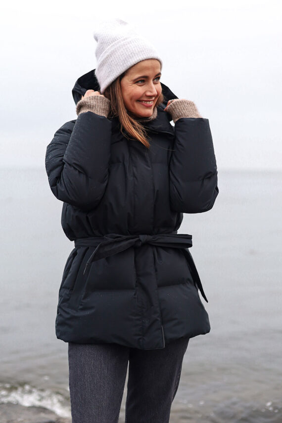 Nysne Down Puffer New Black