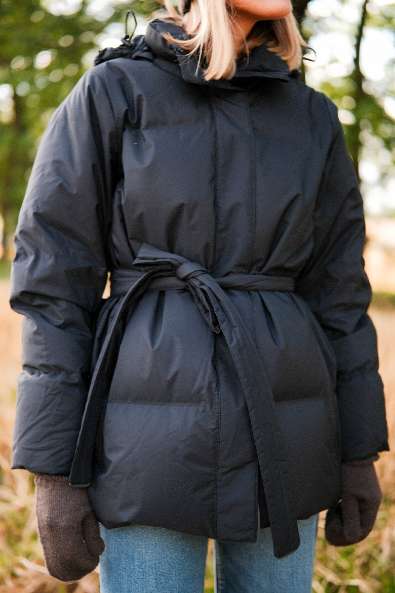 Nysne Down Puffer New Black - Bilde 2